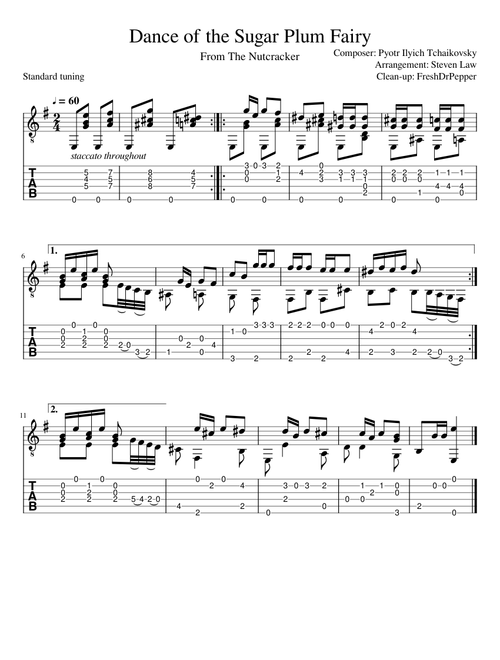 Dance of the Sugar Plum Fairy