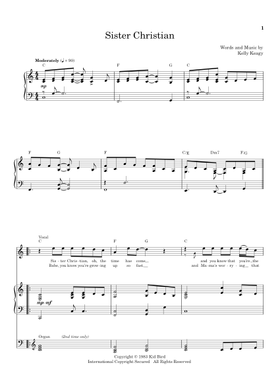 Free Night Ranger sheet music | Download PDF or print on MuseScore.com
