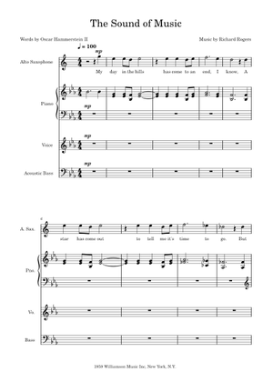 THE SOUND OF MUSIC コンサートバンド楽譜 Selections from 