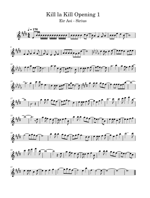 Kill la Kill Opening 1