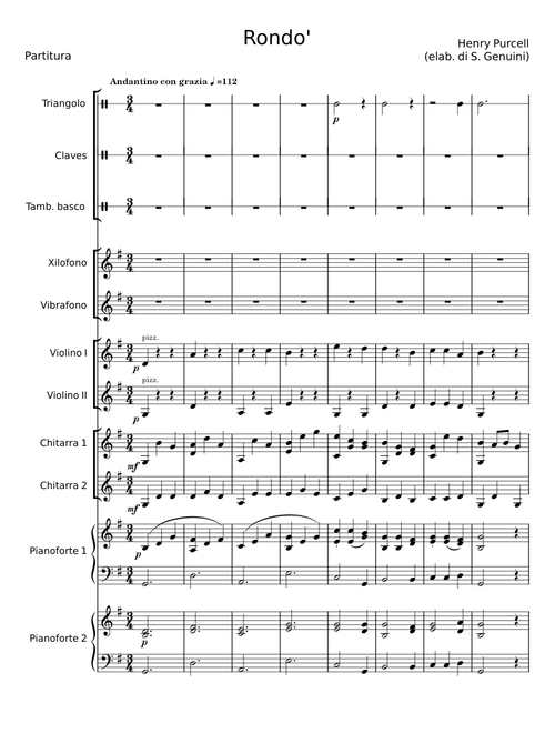 Rondo - Henry Purcell