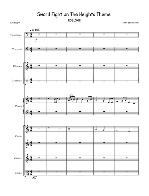 John Shedletsky - Roblox SFOTH Theme Orchestral