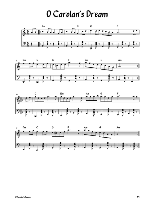 【楽譜】The Complete Carolan Songs & Airs 楽譜】The Complete Carolan Songs & Airs The Complete Carolan Songs