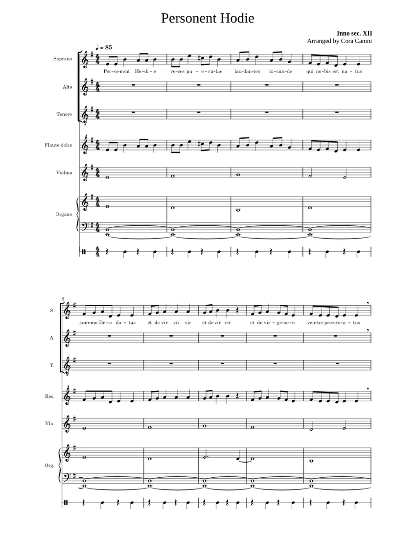 personent-hodie-sheet-music-for-soprano-alto-tenor-organ-more