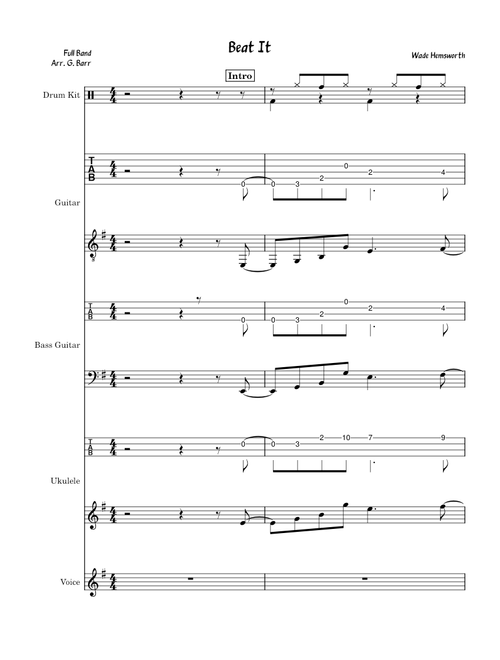 Beat it – Michael Jackson