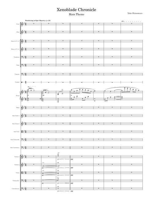 Xenoblade Chronicles: Main Theme - Yoko Shimomura