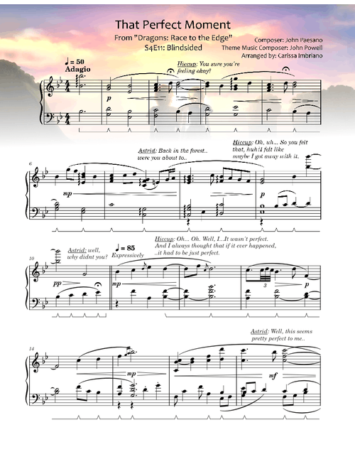 That Perfect Moment – John Paesano x John Powell | Dragons: Race to the Edge OST | HTTYD |