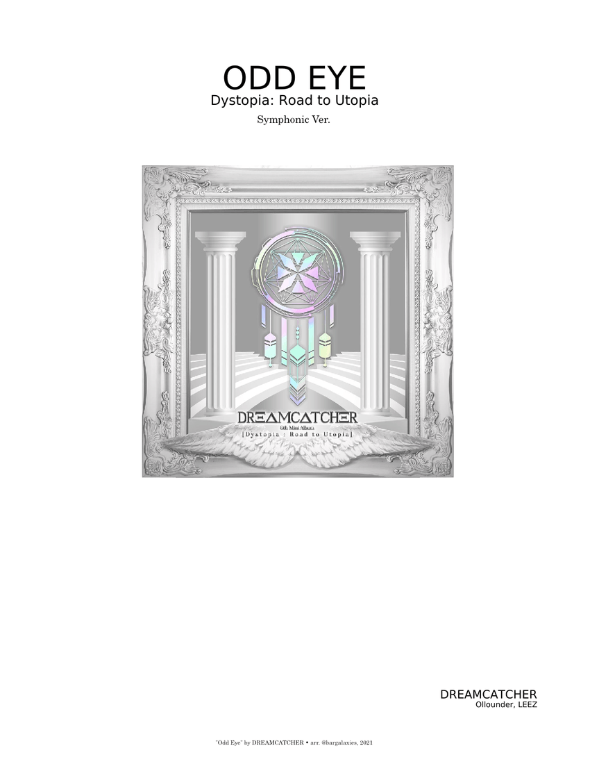 Odd Eye – Dreamcatcher Sheet Music for Piano, Trombone, Tuba