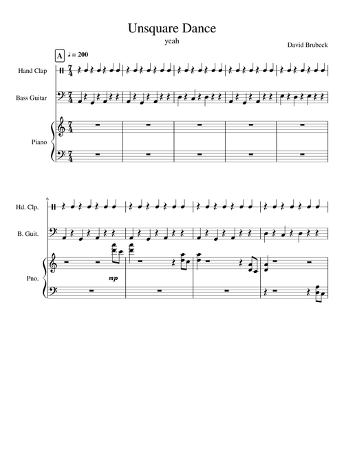 Unsquare Dance