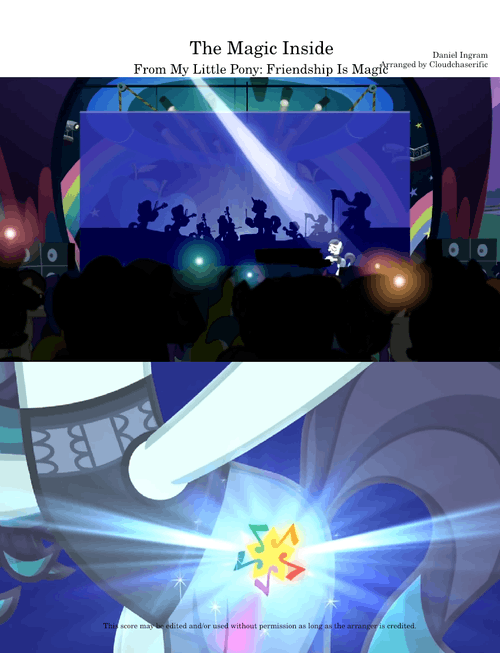 The Magic Inside (I Am Just a Pony) – Daniel Ingram