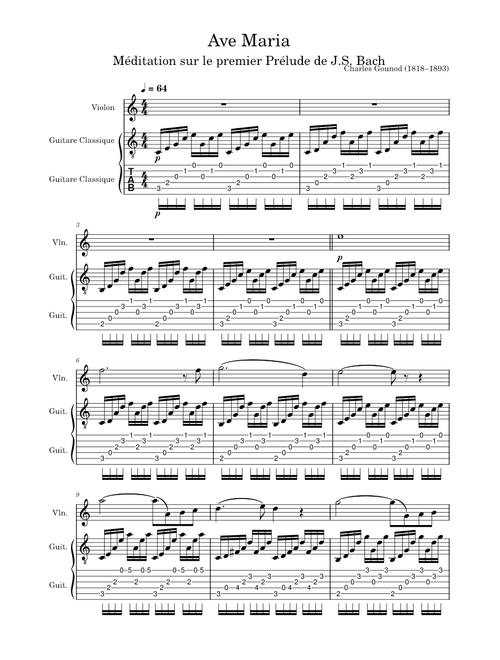 Ave Maria - Gounod/Bach