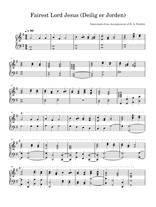 Fairest Lord Jesus - Fager på Jorda – phamminhnhat0