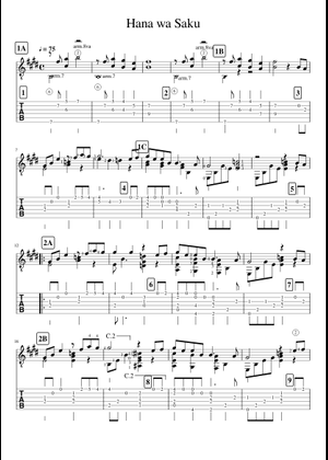 Hana-wa Saku - Yoko Kanno & Shunji Iwai Sheet Music for