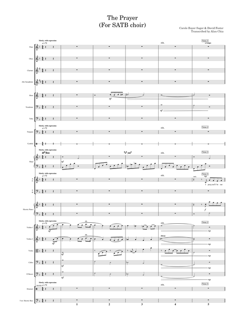 The Prayer - David Foster