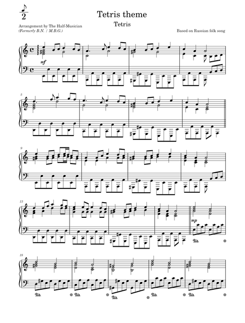 Tetris Theme (Korobeiniki)