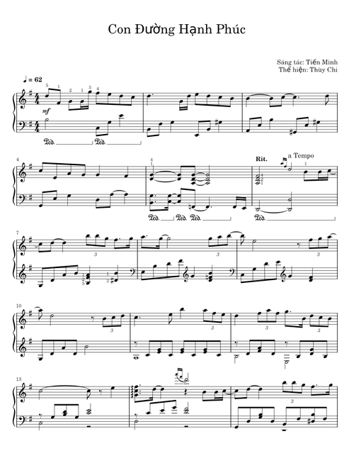 Con Đường Hạnh Phúc - Tiến Minh