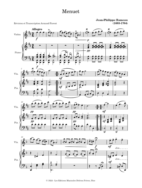 Menuet