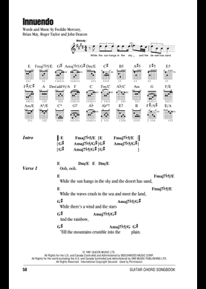QUEEN INNUENDO 楽譜集 Innuendo (Queen) » Sheet Music for Concert Band - MOL013462050