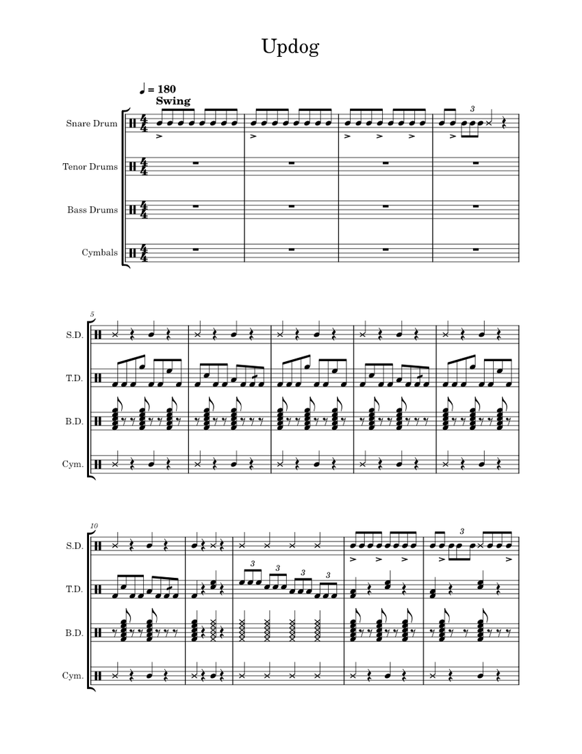 updog-original-drumline-cadence-by-shortstaffed-piano-tutorial