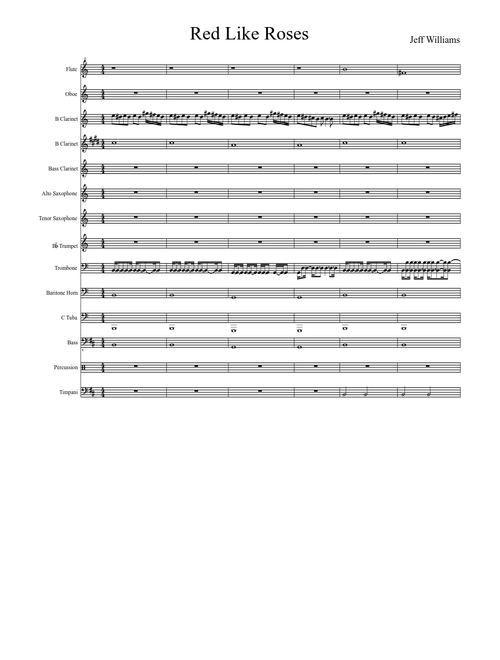 RWBY "Red Like Roses" Concert Score (Final)