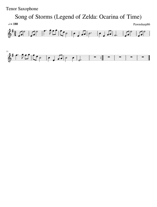 Song of Storms