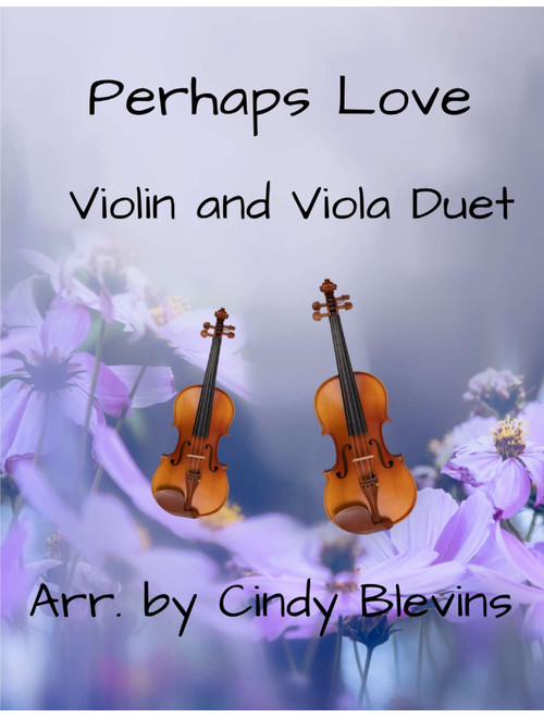 Perhaps Love (Arr. Cindy Blevins) - John Denver and Placido Domingo (Instrumental Duet)