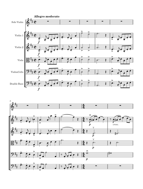 Concerto No. 5 1st Movement – Friedrich Seitz