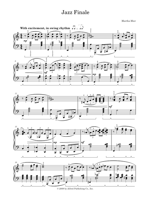 Jazz Finale – Martha Mier