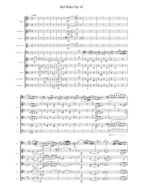 Kol Nidrei, Op.47 – Max Bruch