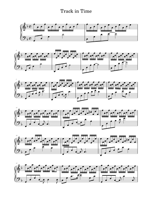 Track in time – Dennis Kuo track in time