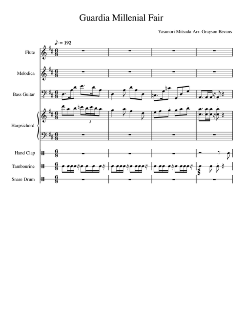 Chrono Trigger - Guardia Millennial Fair – Yasunori Mitsuda Guardia Millenial Fair