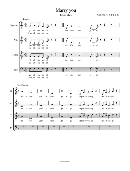 Marry you - Bruno Mars