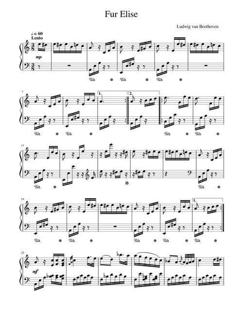 Für Elise (엘리제를 위하여 )