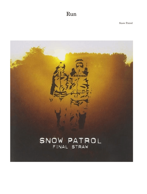 Run – Snow Patrol