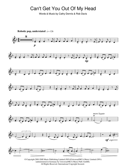 Can't Get You Out Of My Head - Kylie Minogue (Violin Solo)