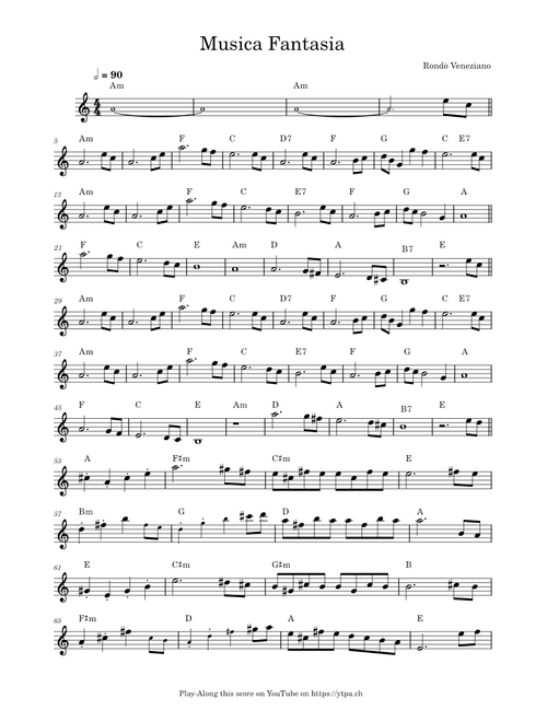Musica Fantasia - Rondò Veneziano