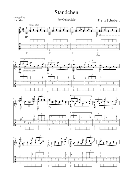 Standchen - F.Schubert
