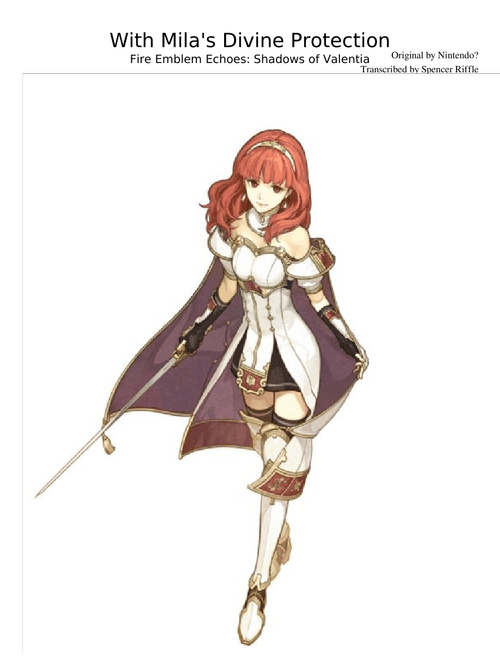 With Mila's Divine Protection | Fire Emblem Echoes: Shadows of Valentia