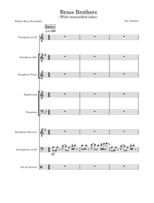 Brass Brothers  – Broken Brass Ensemble
