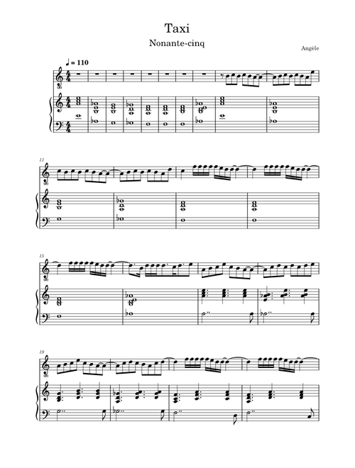 Taxi – Angèle