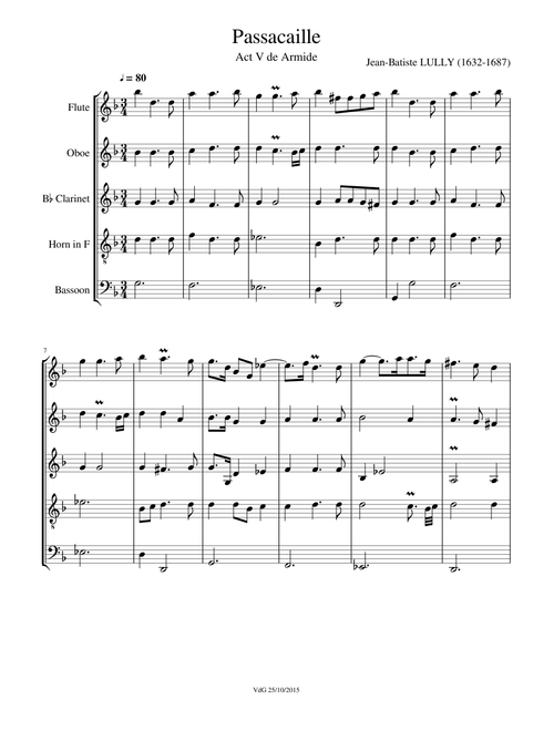 Lully - Armide - Passacaille