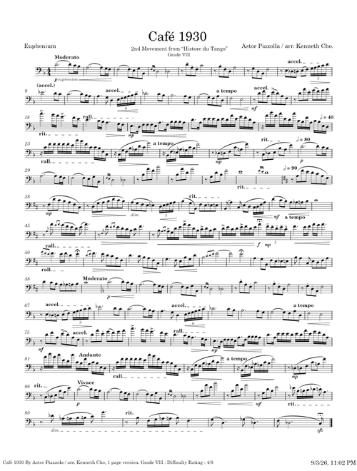 Café 1930 – Astor Piazzolla