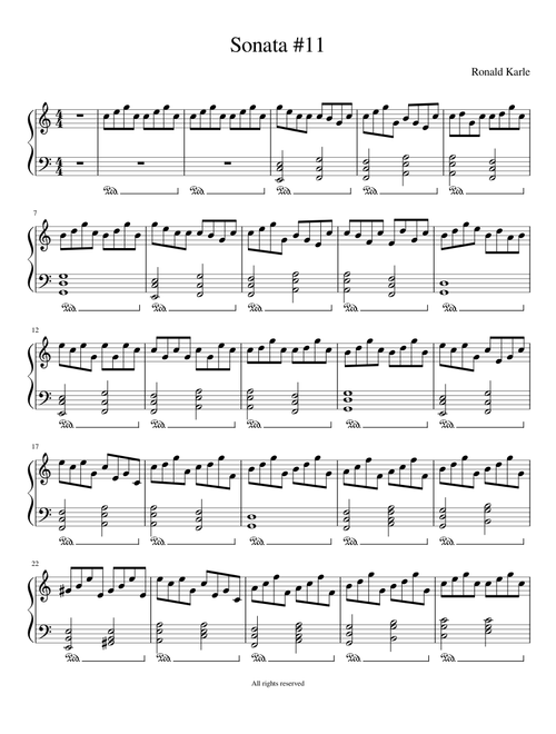Sonata #11