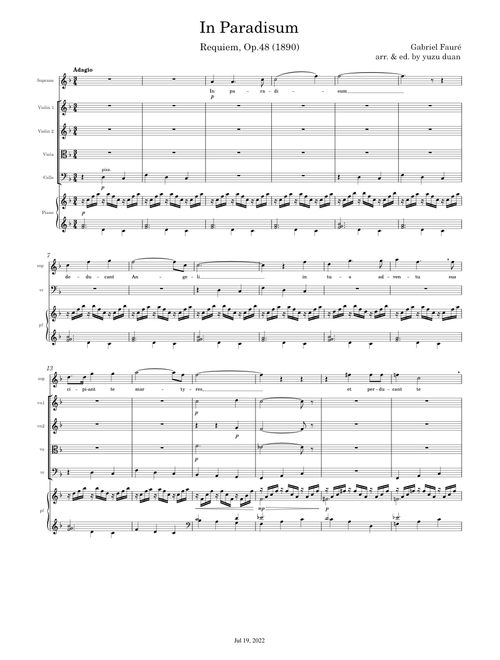 Requiem - In Paradisum