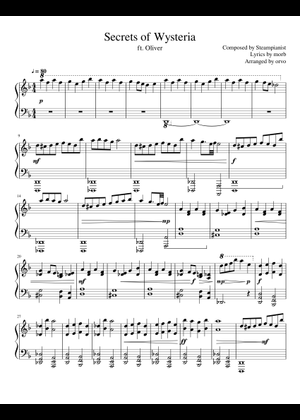千本桜 Sheet Music for Piano (Solo) | MuseScore.com