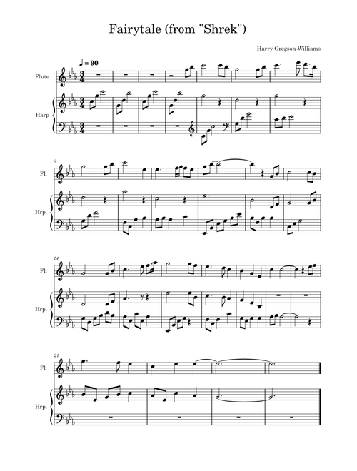 Fairytale – Harry Gregson-Williams