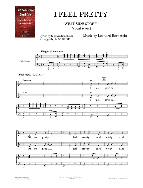 West Side Story, I feel Pretty - Leonard Bernstein