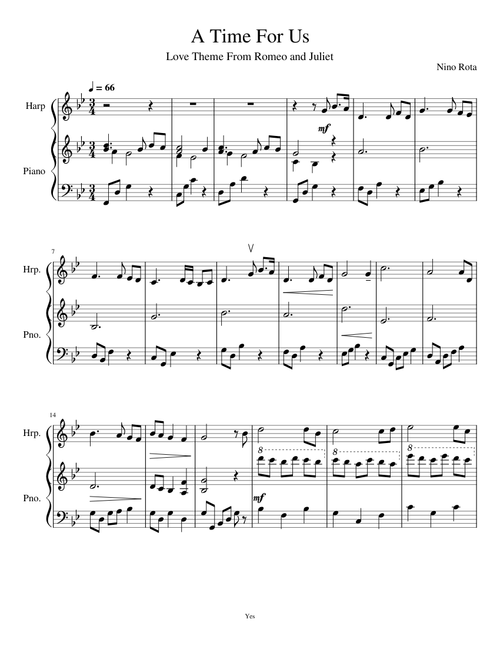 A Time For Us - Nino Rota