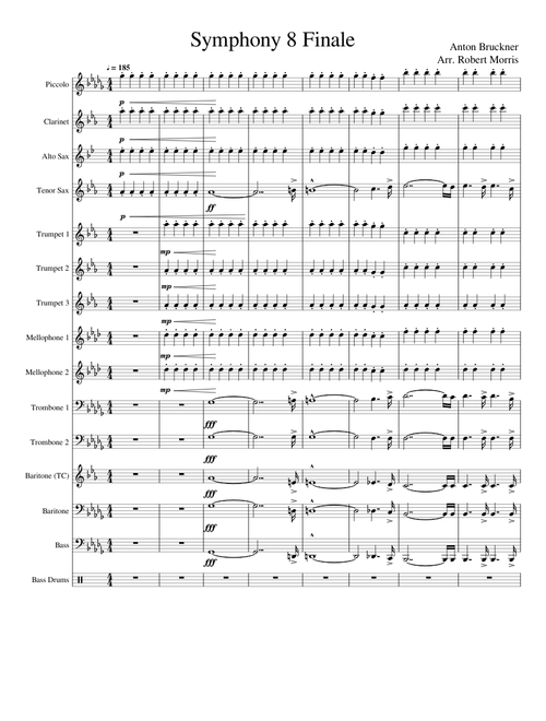 Bruckner Symphony 8 Finale Low Brass Feature