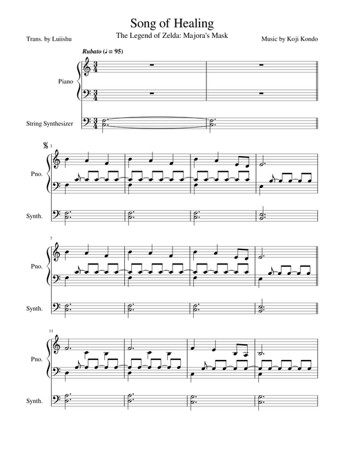 The Legend of Zelda: Majora's Mask - Song of Healing